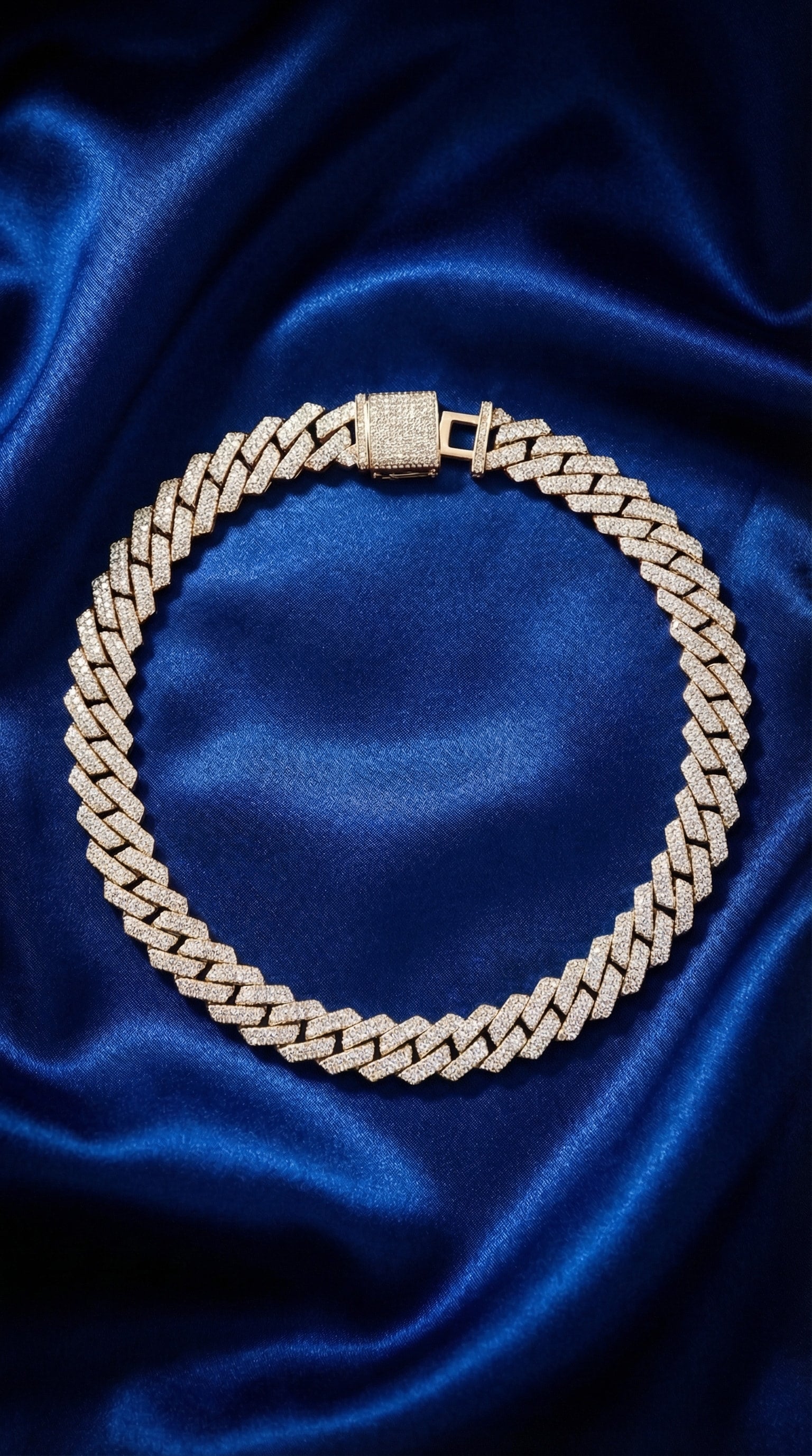 20mm Prong Necklace - Gold