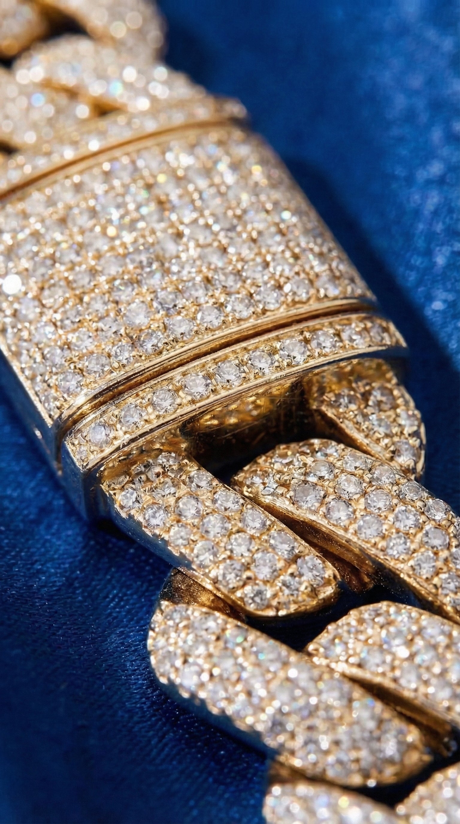 20mm Prong Necklace - Gold