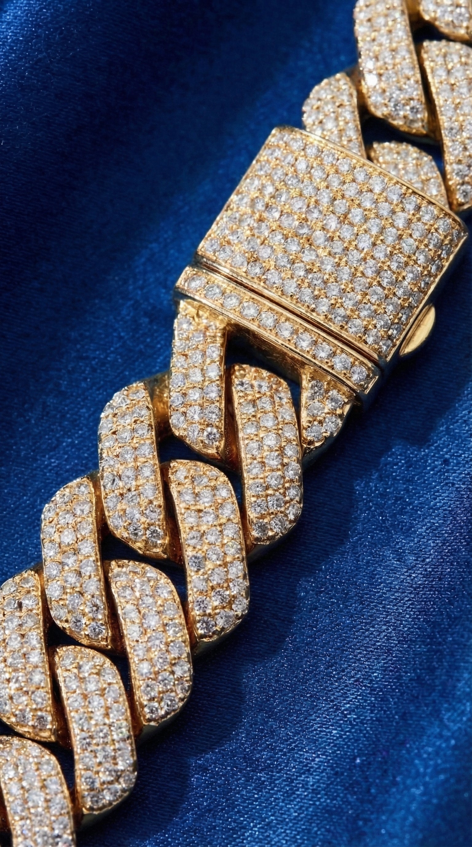 20mm Prong Necklace - Gold