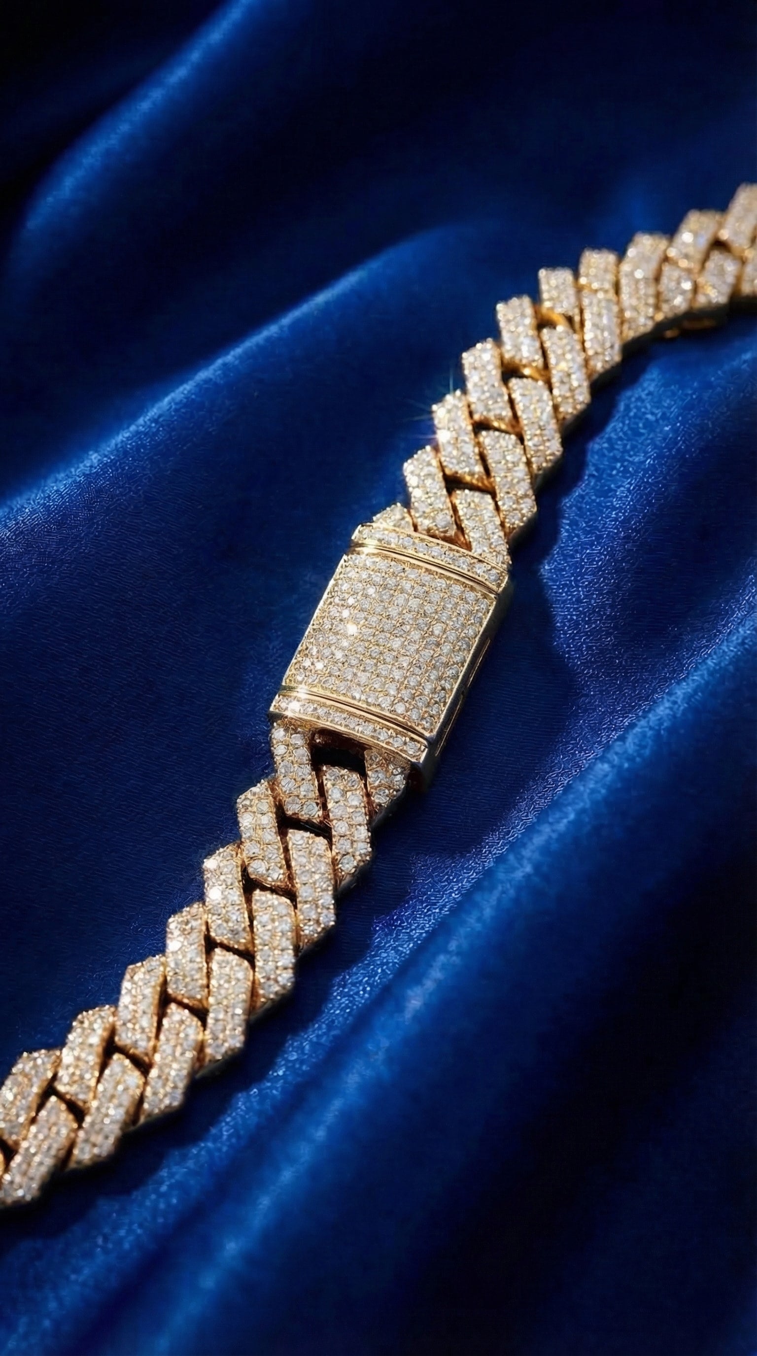 20mm Prong Necklace - Gold