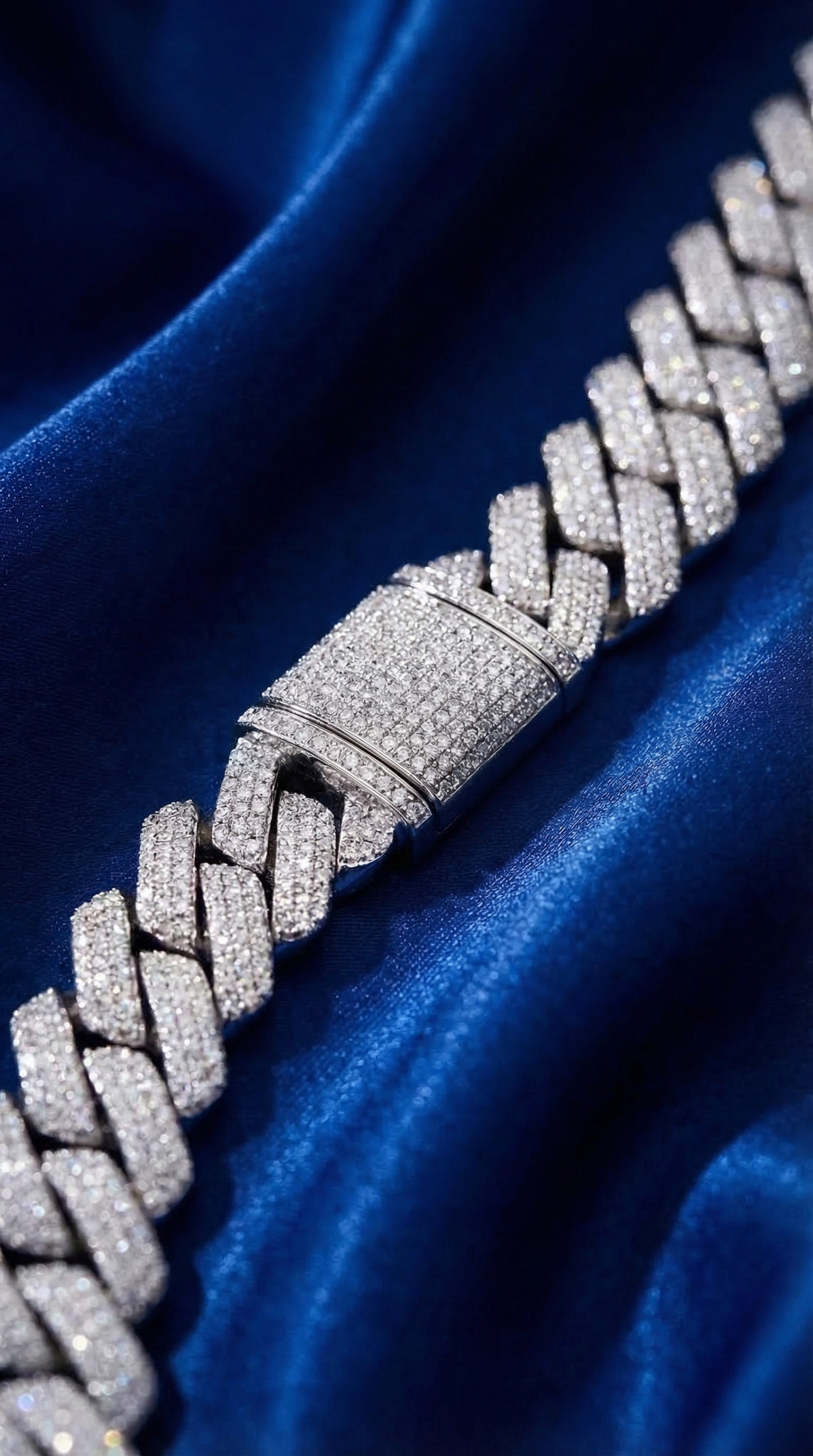 20mm Prong Necklace - Silver