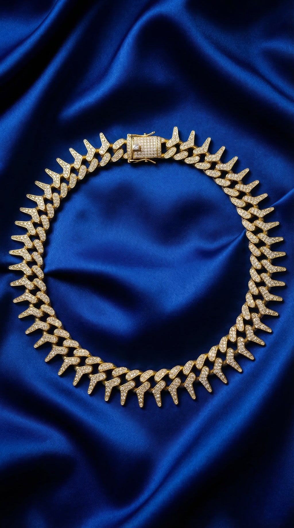 Bones Necklace - Gold