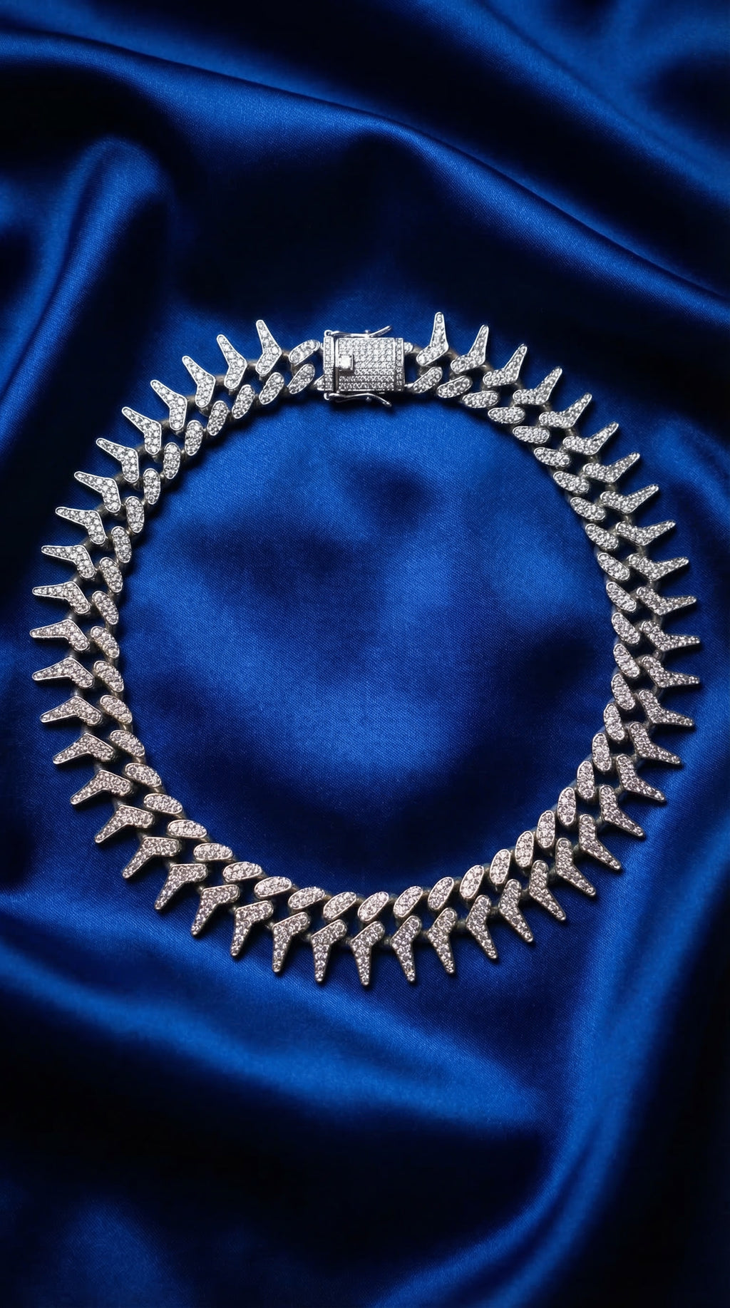 Bones Necklace - Silver