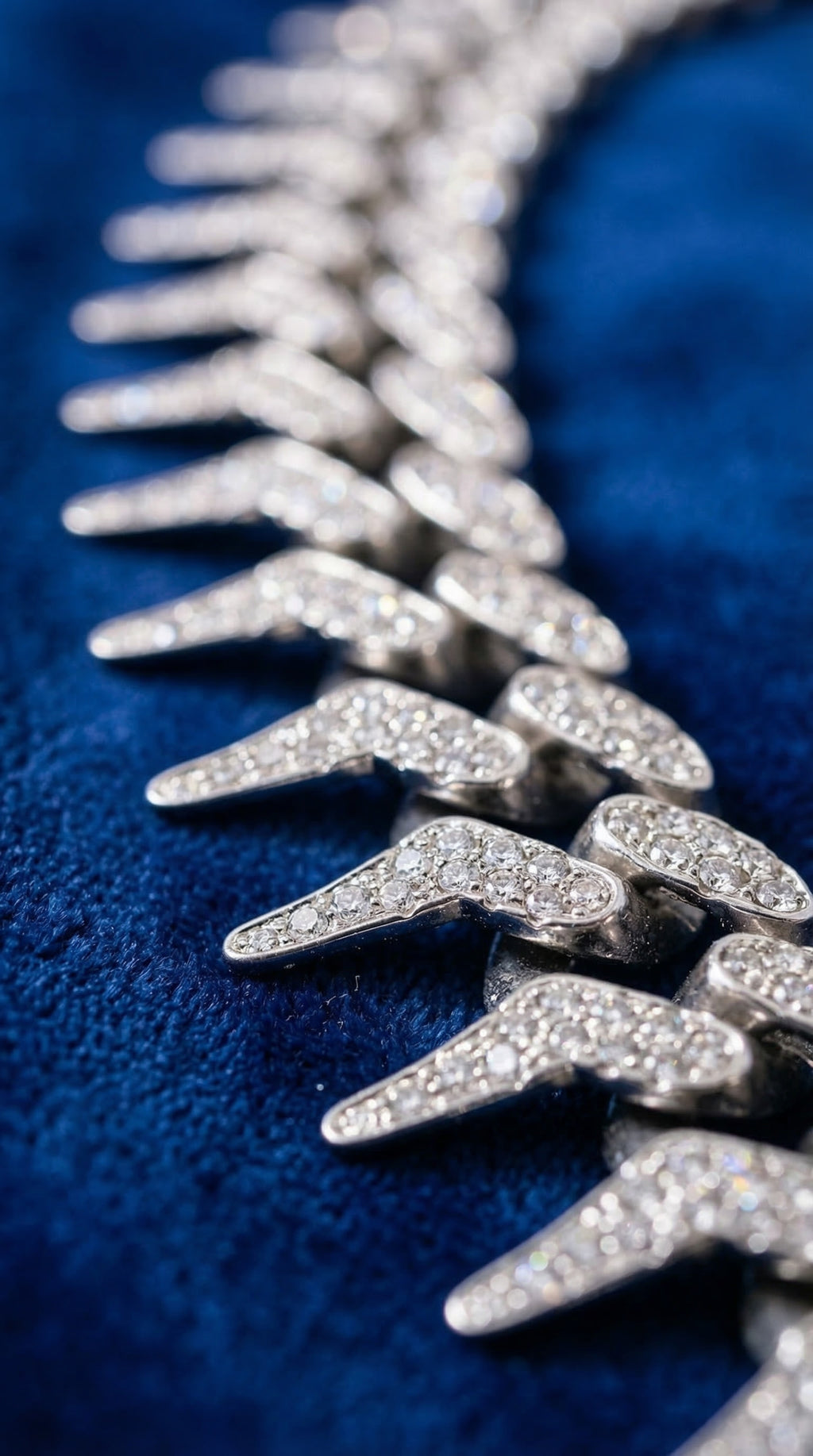 Bones Necklace - Silver