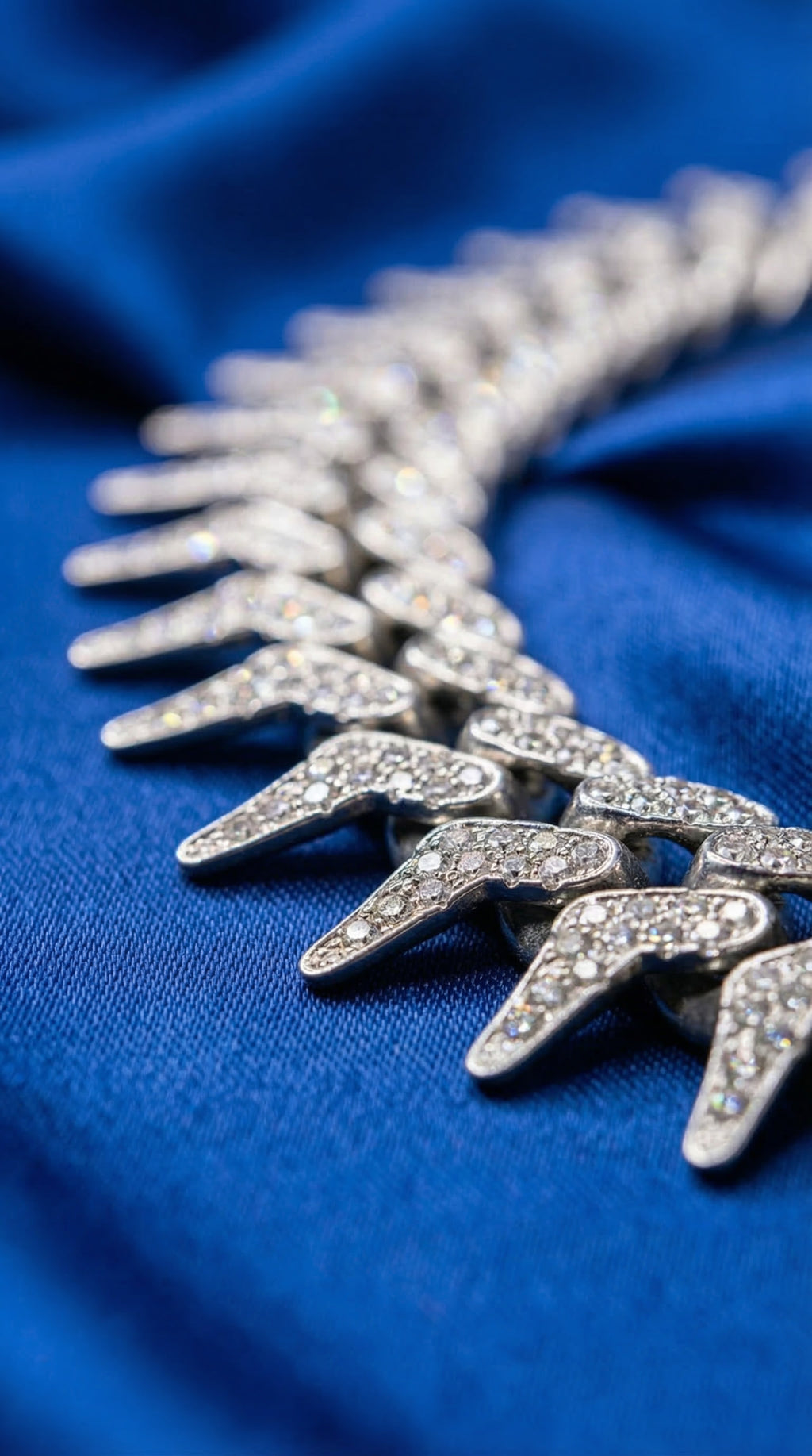 Bones Necklace - Silver
