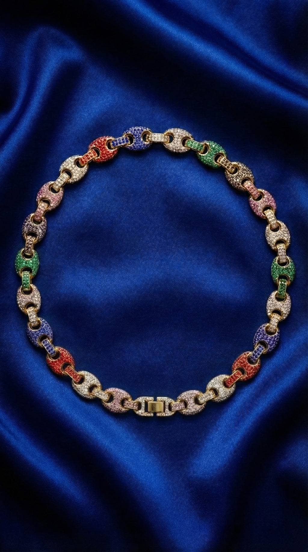 Gucci Colorful Necklace - Gold