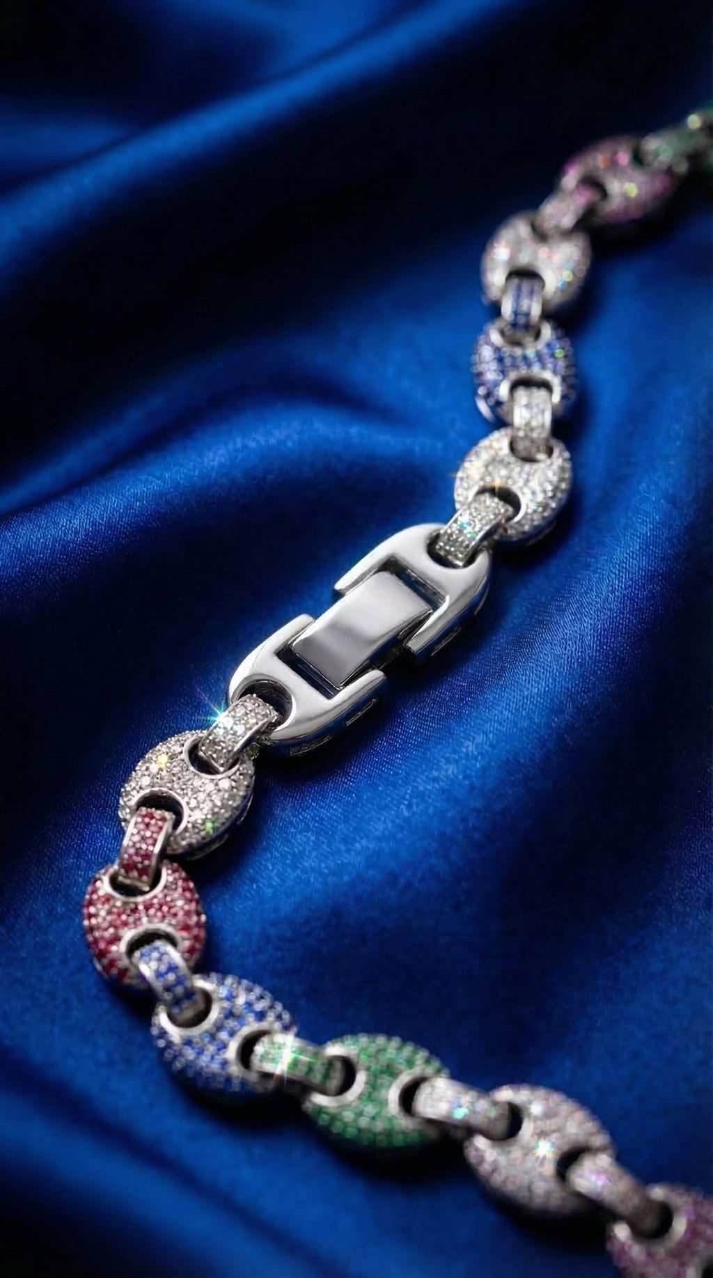 Gucci Colorful Necklace - Silver