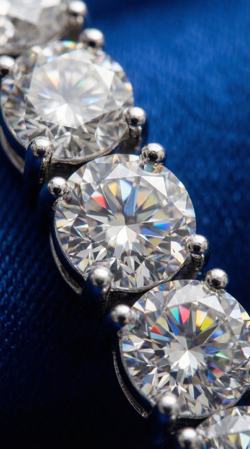 Tennis Necklace - Silver
